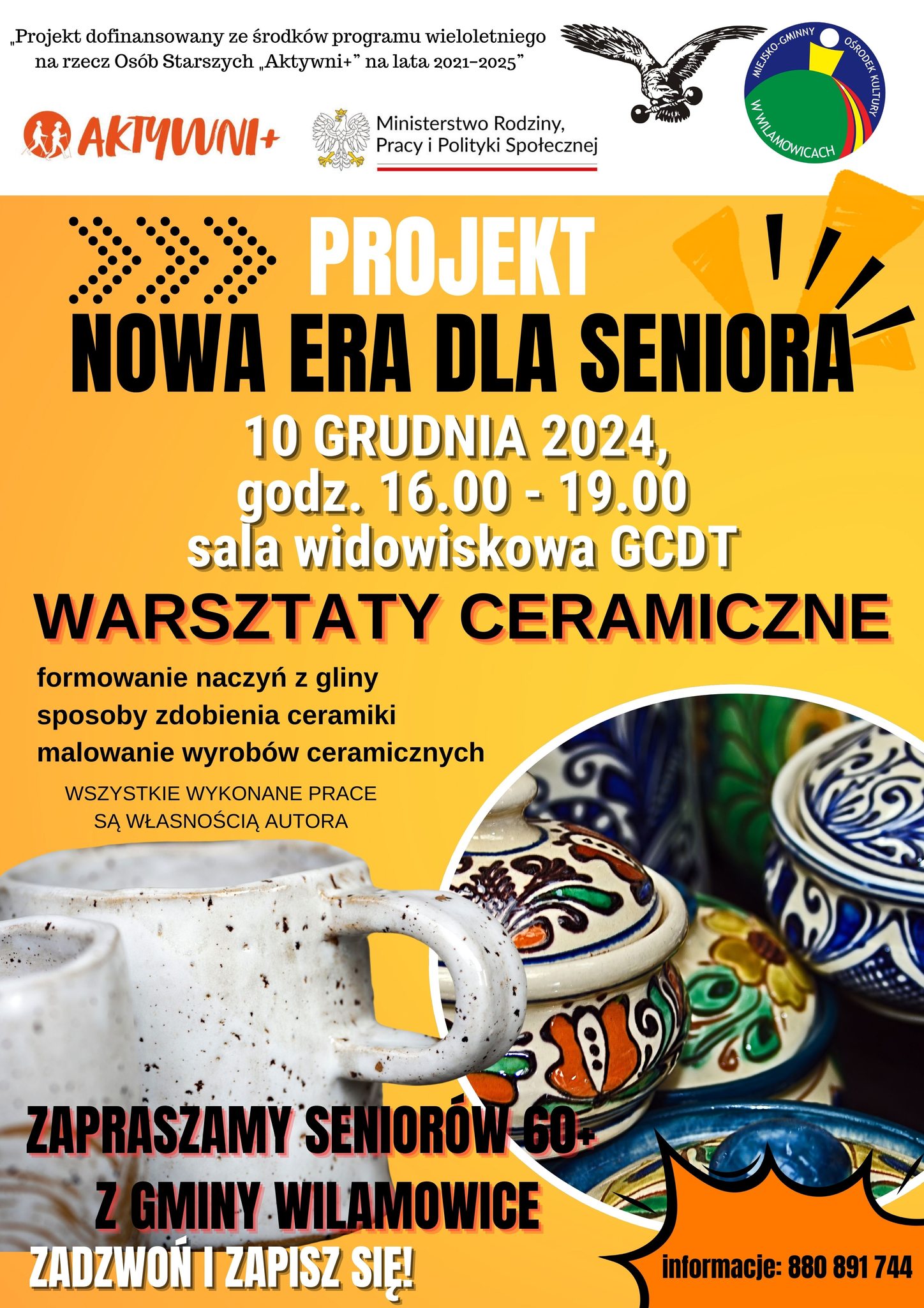 ceramika seniorzy